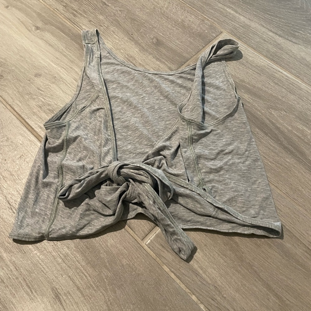 Lululemon Crop Tank Wrap Shirt It’s a Tie 6